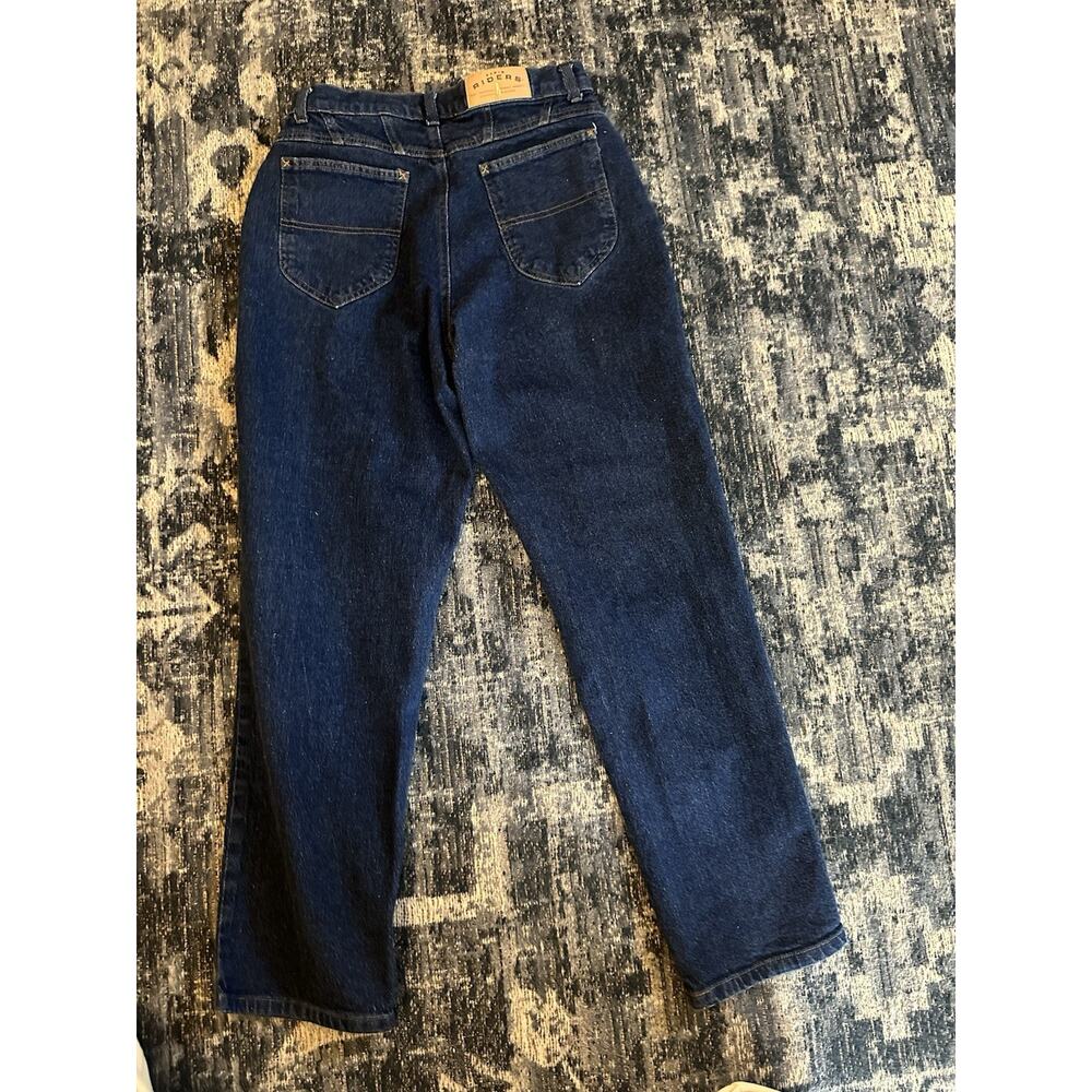 Vintage Lee Riders High Waisted Tapered Mom Jeans Women's 10 Petite 90’s Cotton - Picture 2 of 8